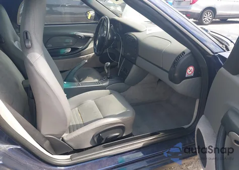 2002 Porsche Boxster из США, поврежденный, VIN WP0CA29812U622973